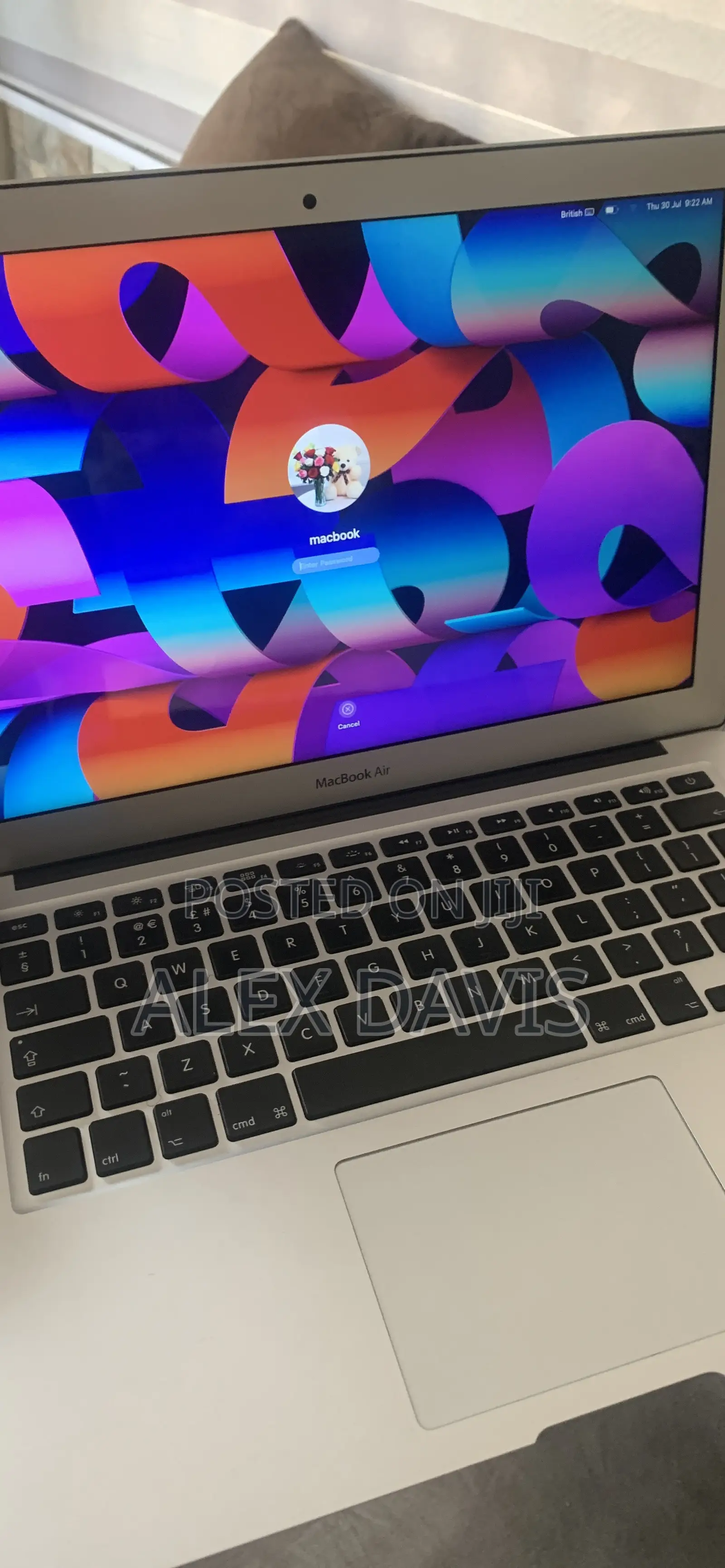 Laptop Apple MacBook Air 2015 8GB Intel Core i5 SSD 256GB