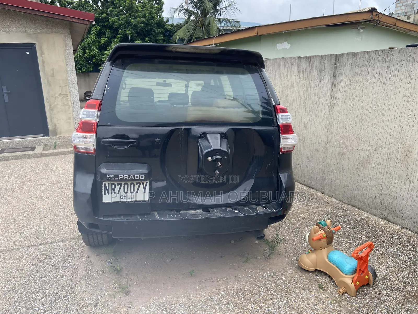 Toyota Land Cruiser Prado 3.0 D-4D 5dr 2007 Black