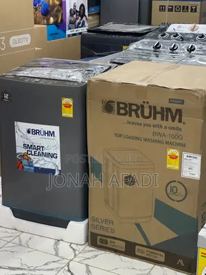 Bruhm 10kg Washing Machine Top Load Full Automatic Bwa-100g