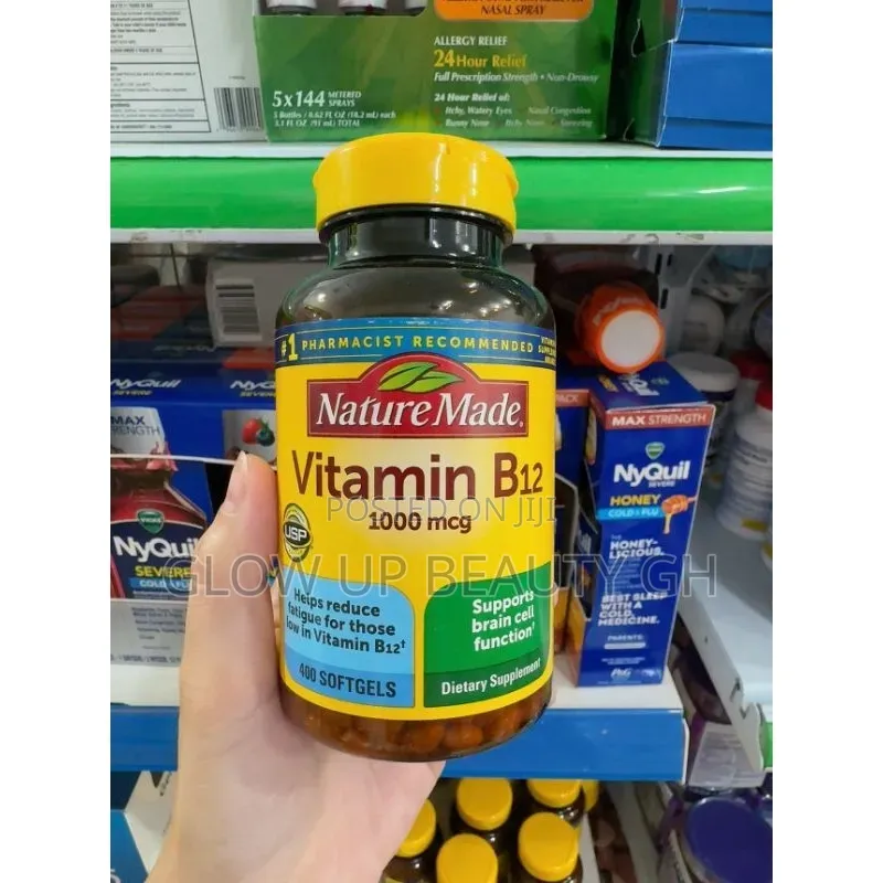 Nature Made Vitamin B12 400 Softgels