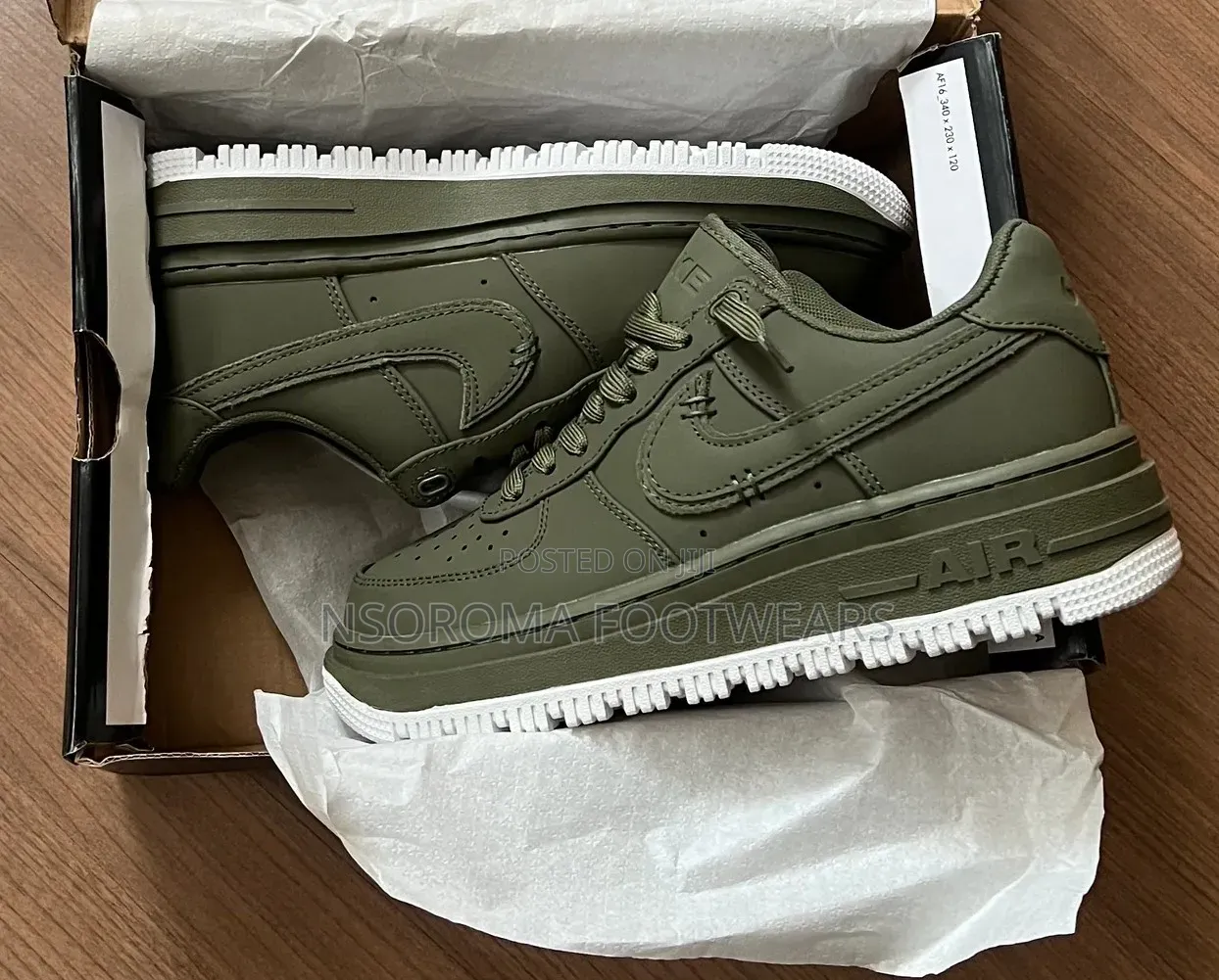 Nike Air Force 1 Luxe Sneakers – Sizes 38–45 | GH₵350 | Difft Col Avai