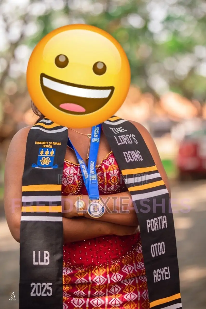 Plain and Customized Kente Sashes