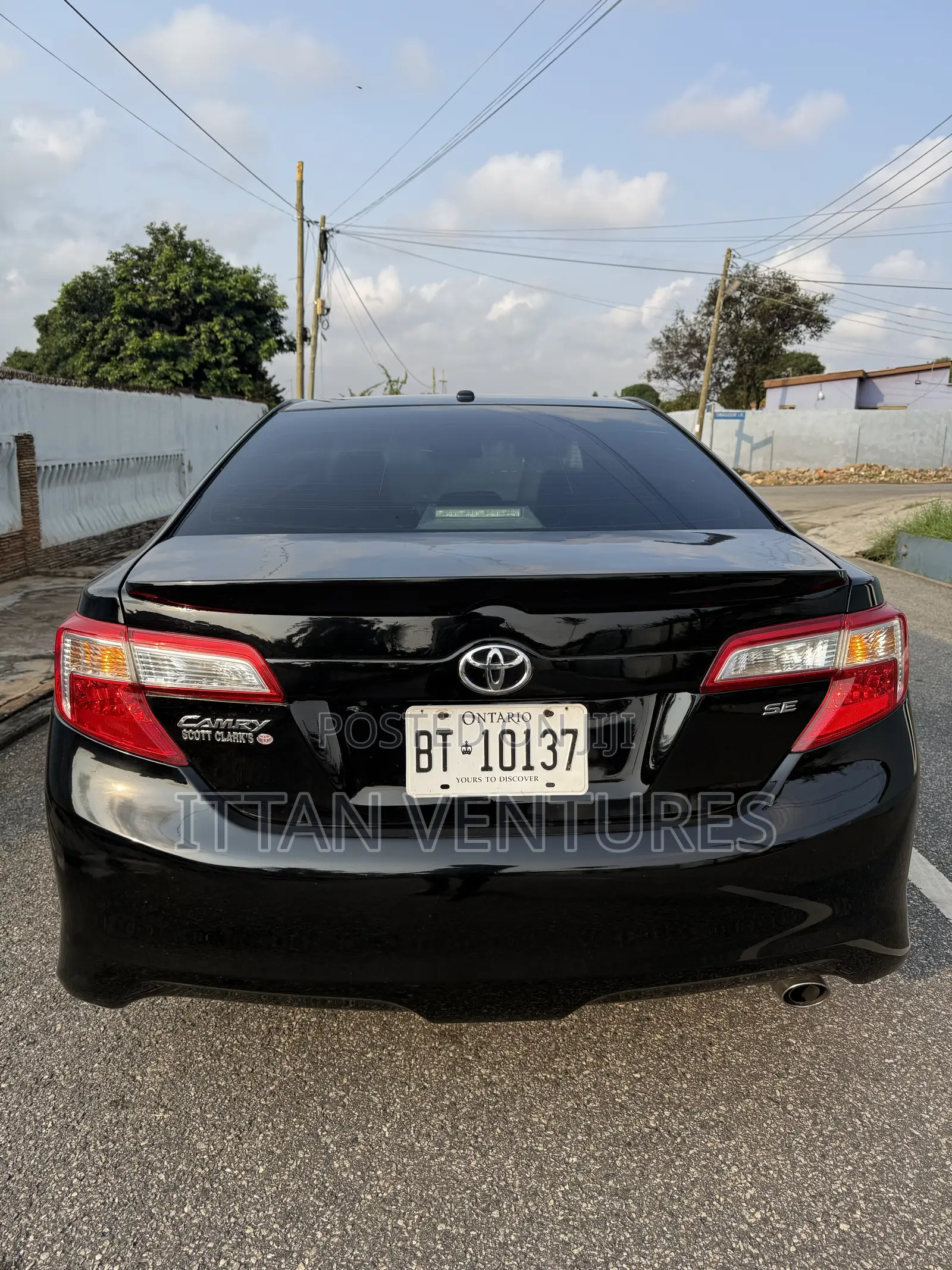 Toyota Camry SE Limited Edition 4dr Sedan (2.5L 4cyl 6A) 2012 Black