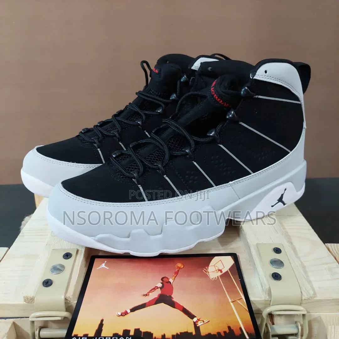 Air Jordan 9 Sneakers – GH₵320 | Sizes 38–45 | Different Colours Avail