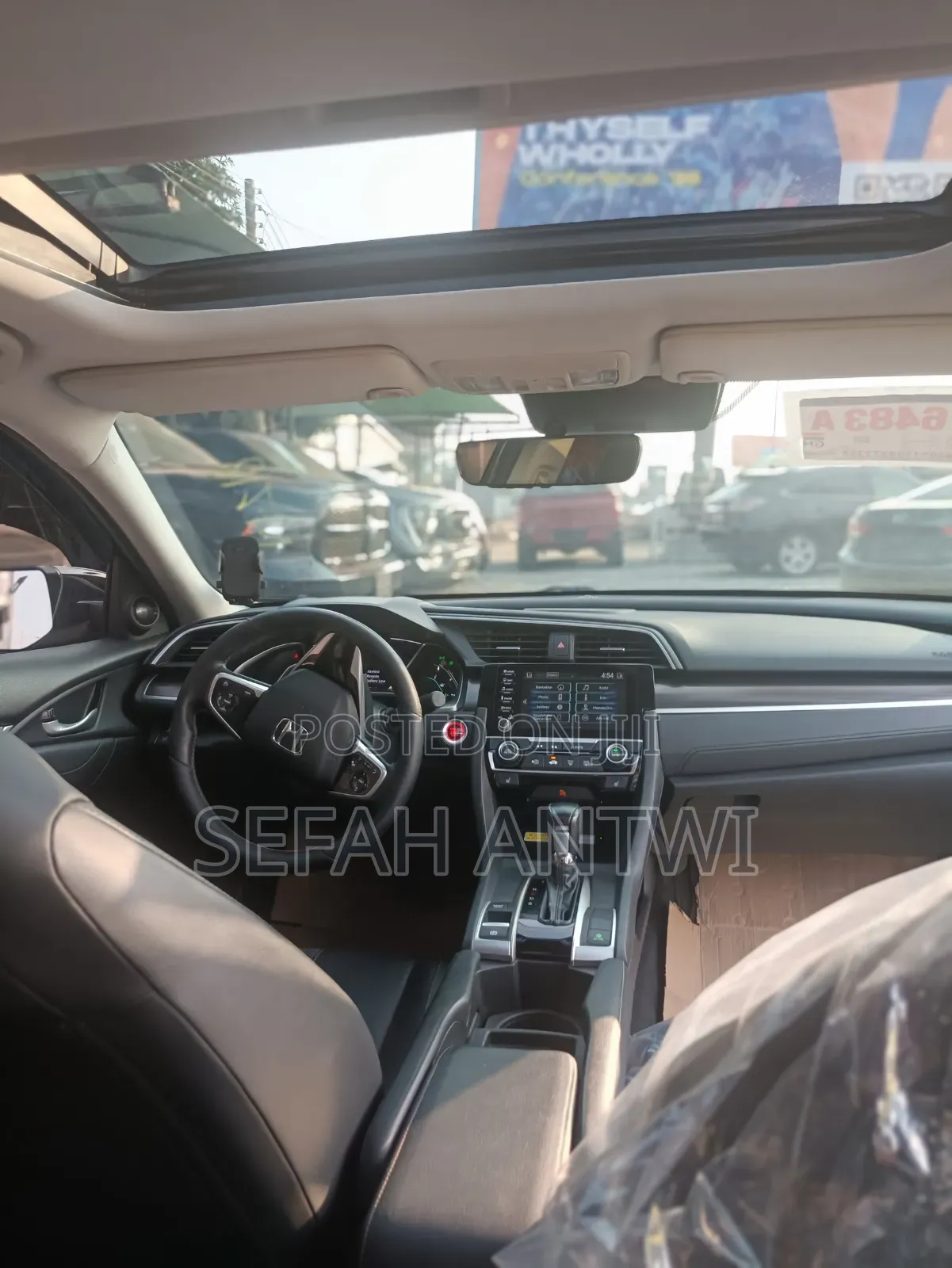 Honda Civic Touring 2021 Black
