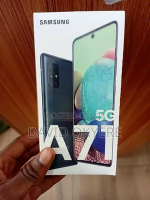 New Samsung Galaxy A71 128 GB Black
