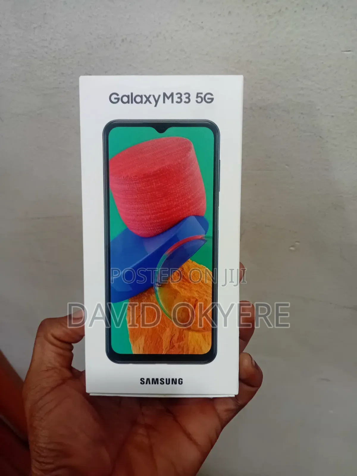 New Samsung Galaxy M33 5G 128 GB Blue