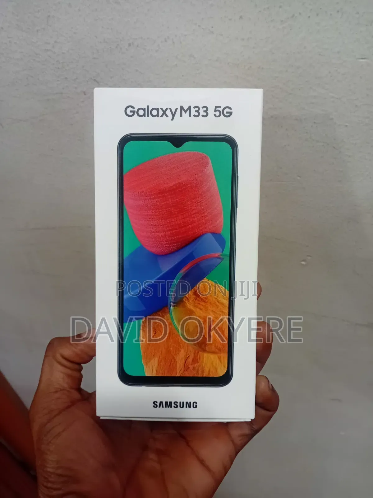 New Samsung Galaxy M33 5G 128 GB Blue