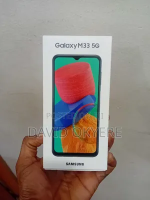 New Samsung Galaxy M33 5G 128 GB Blue