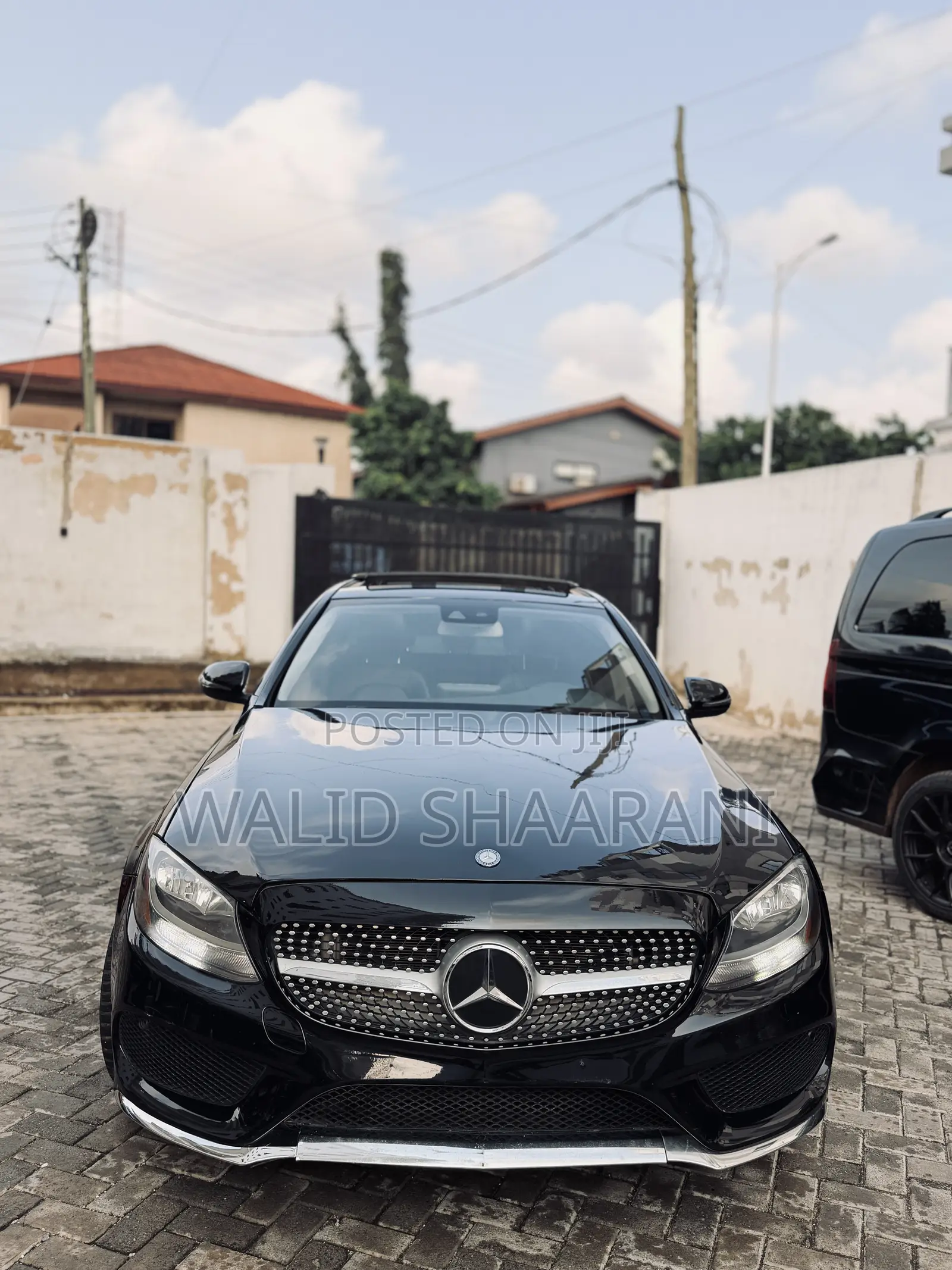 Mercedes-Benz C300 Luxury 4Matic Sedan AWD (2.0L 4cyl 7A) 2016 Black