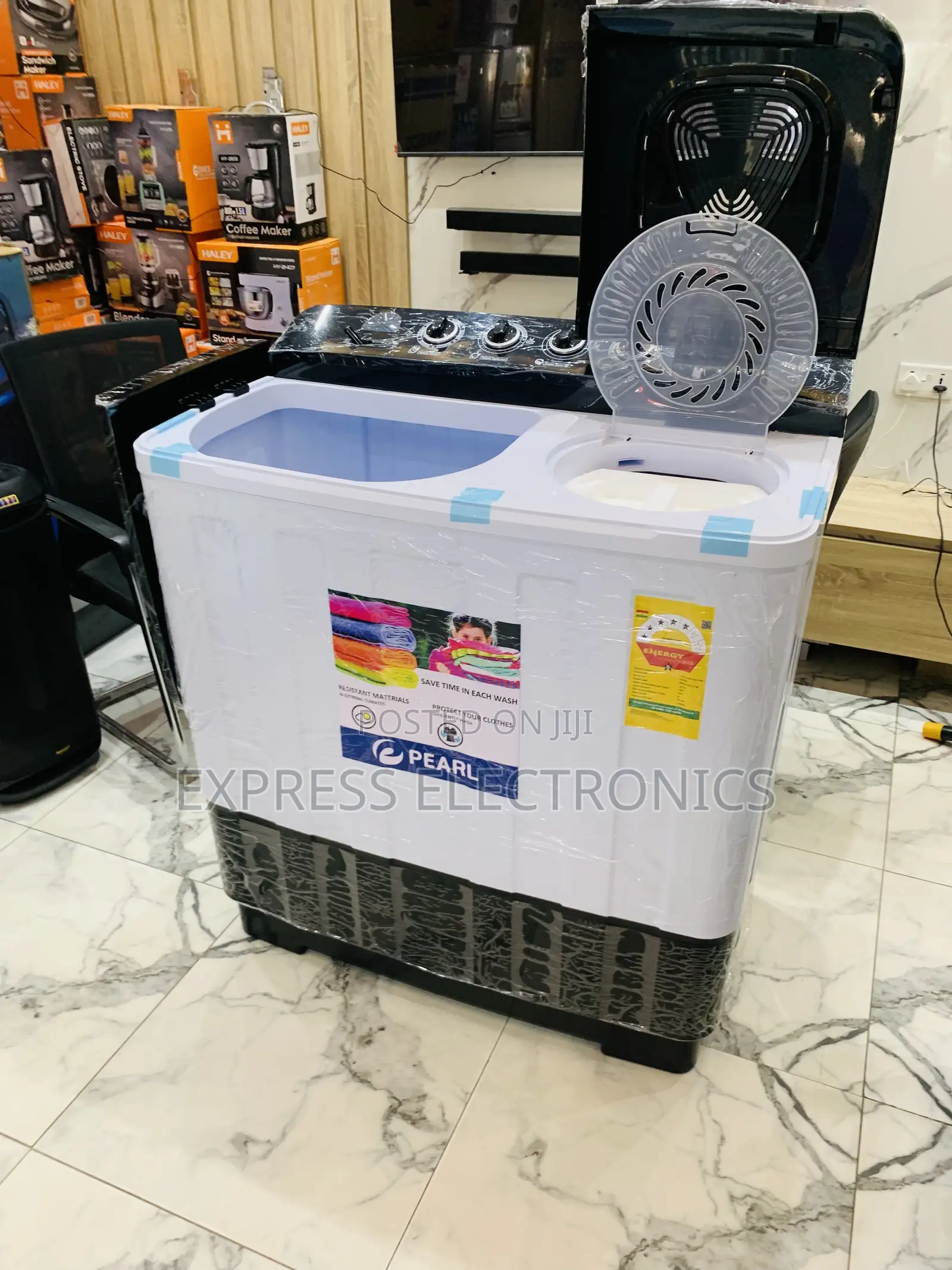 Available Now Pearl 18Kg Topload Twintub White