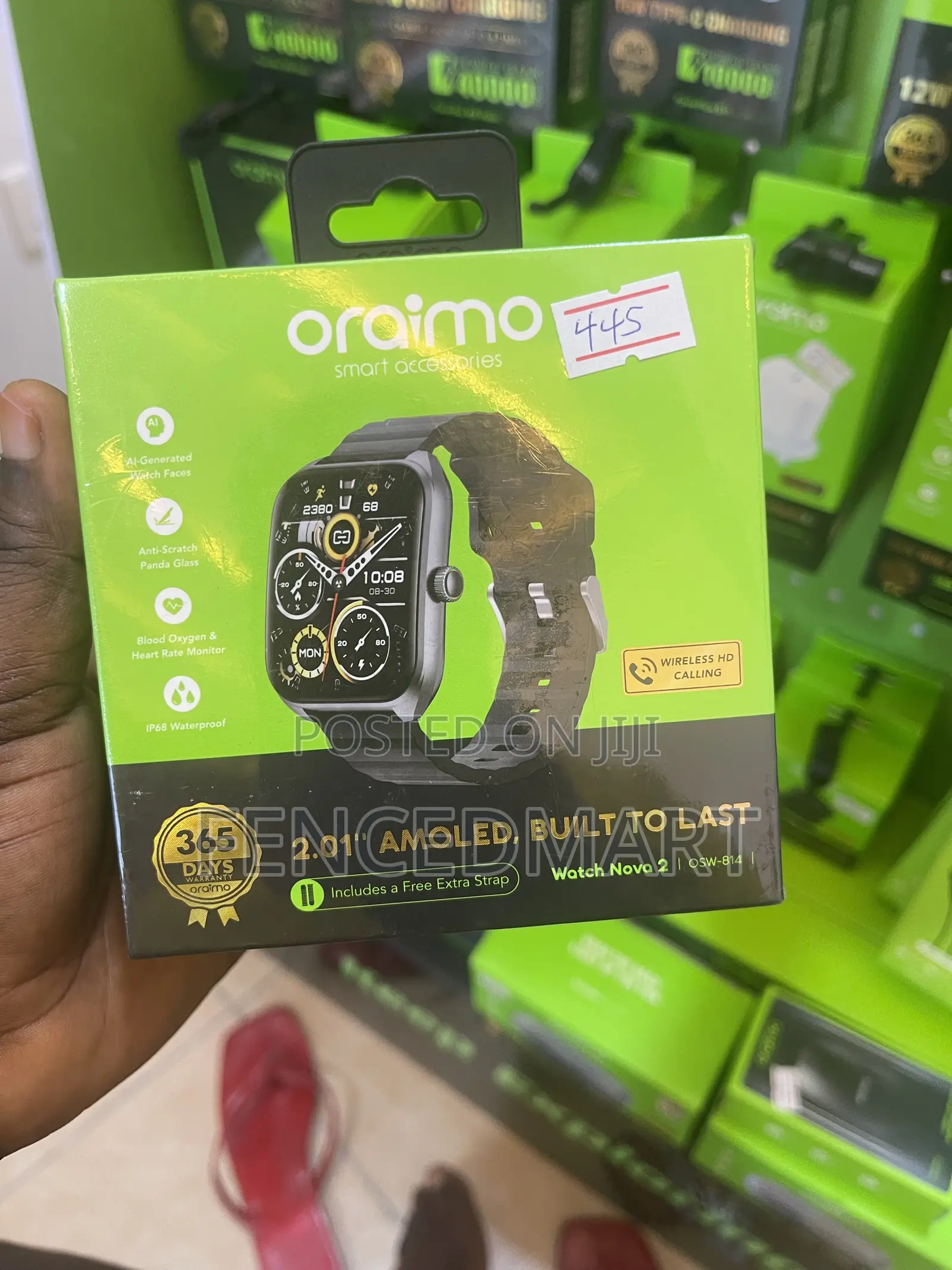 Oraimo Watch Nova 2 AMOLED Smart Watch