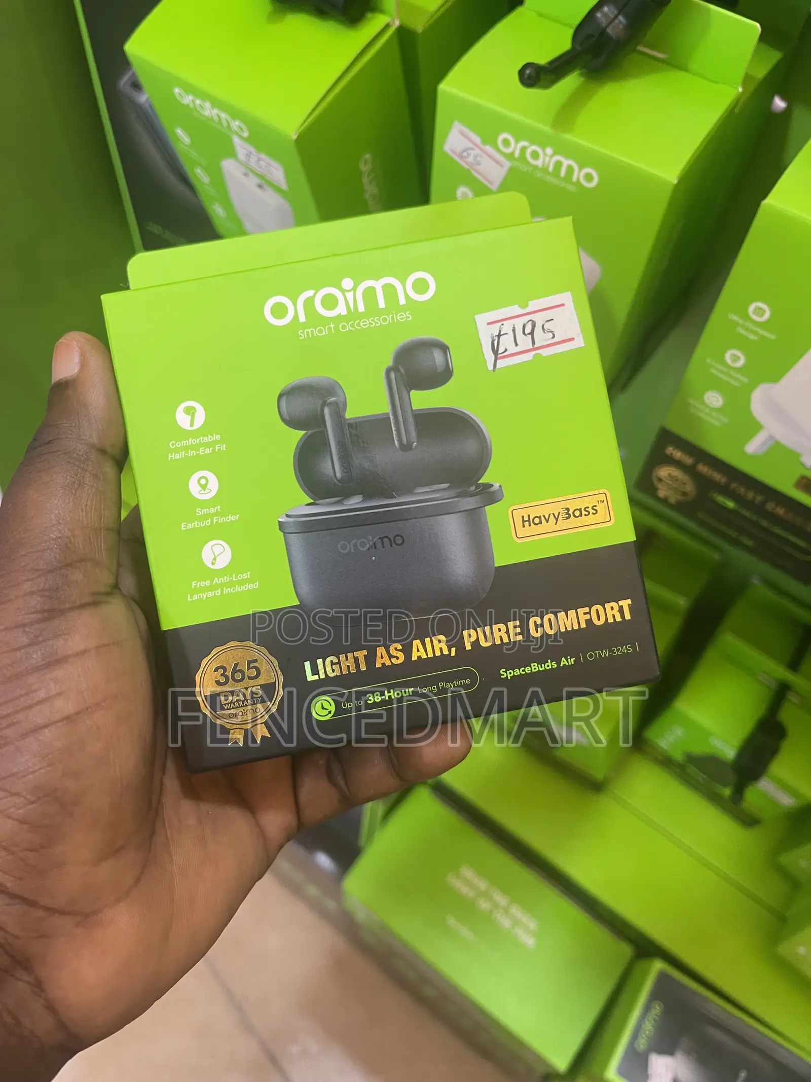 Oraimo SpaceBuds Air True Wireless Earbuds
