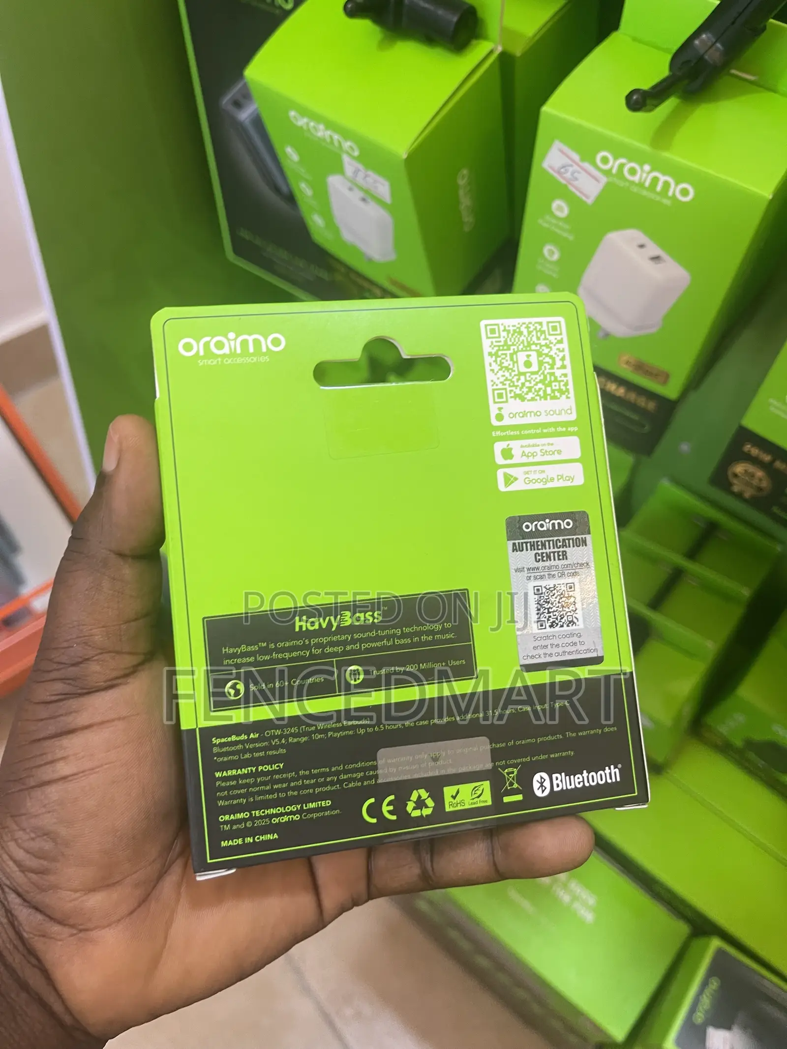 Oraimo SpaceBuds Air True Wireless Earbuds
