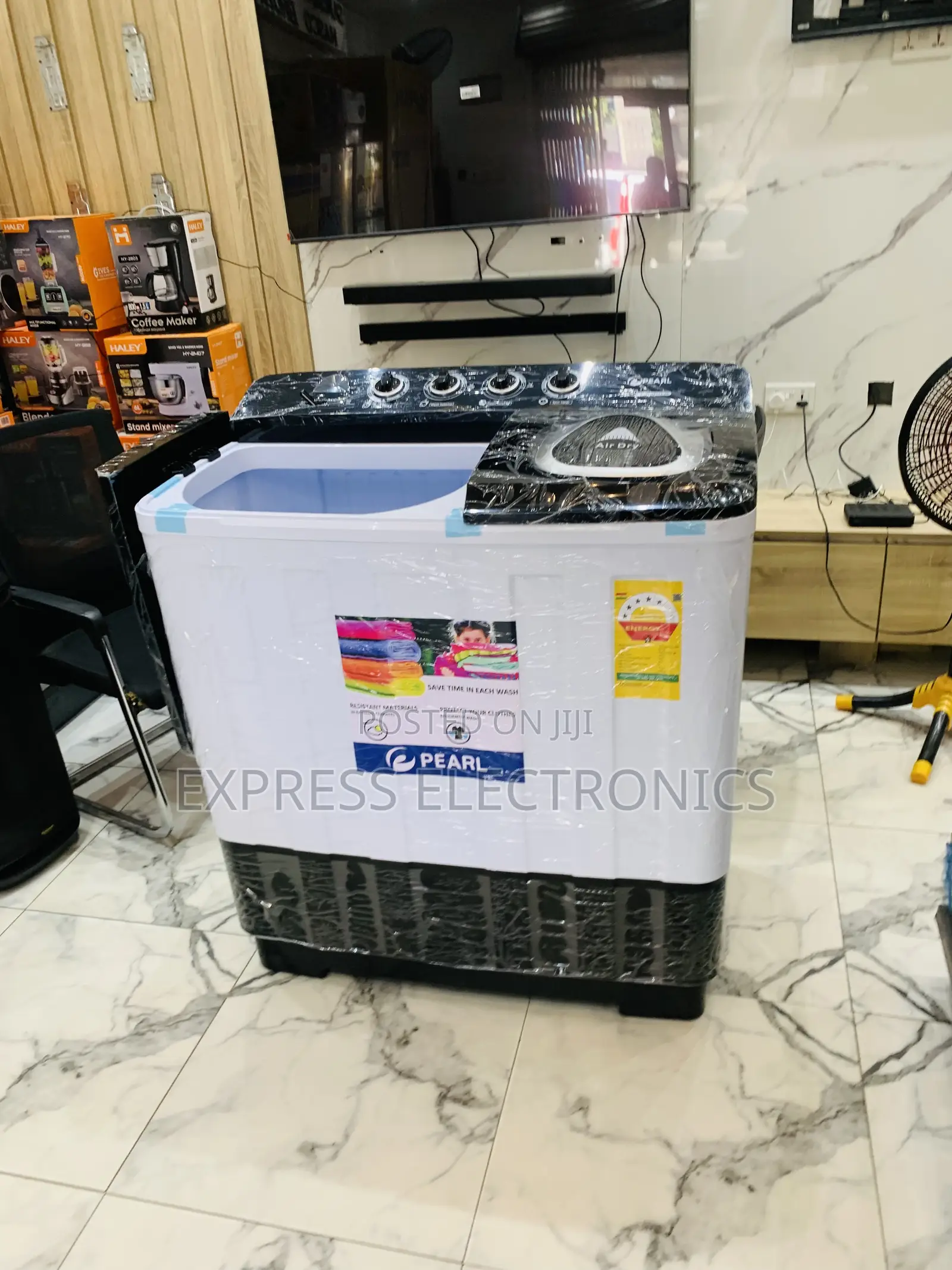 High Quality Wash and Spin 18Kg Pearl