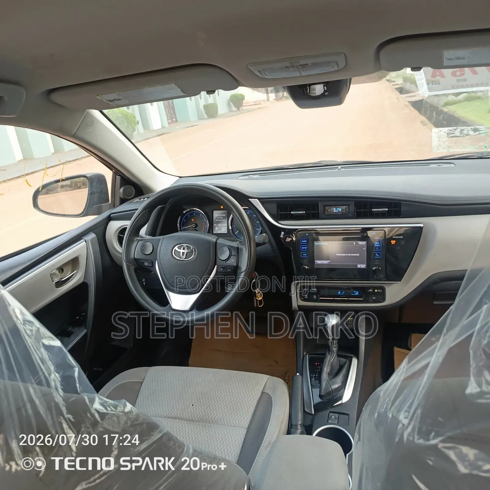 Toyota Corolla 2017 Gray