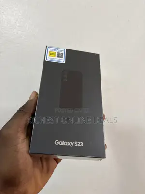 New Samsung Galaxy S23 256 GB Black