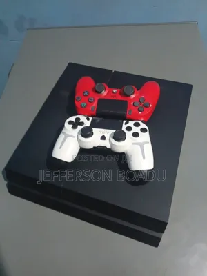 PS 4 Console With Two Controllers
