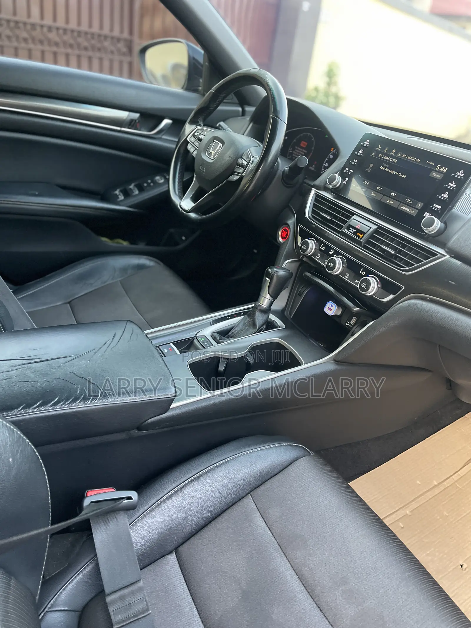 Honda Accord Sport (1.5L 4cyl Turbo CVT) 2019 Black