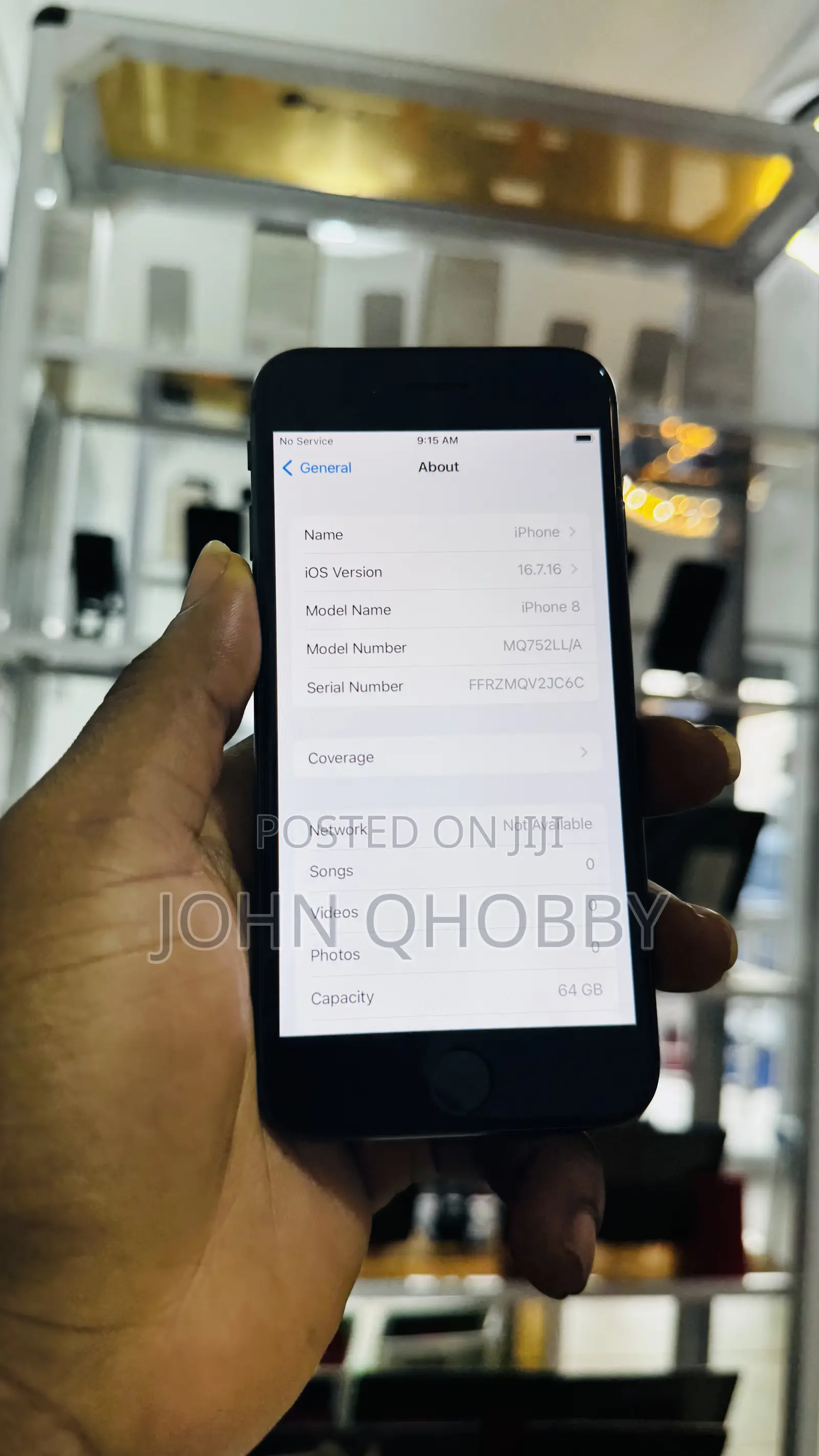 Apple iPhone 8 64 GB Black