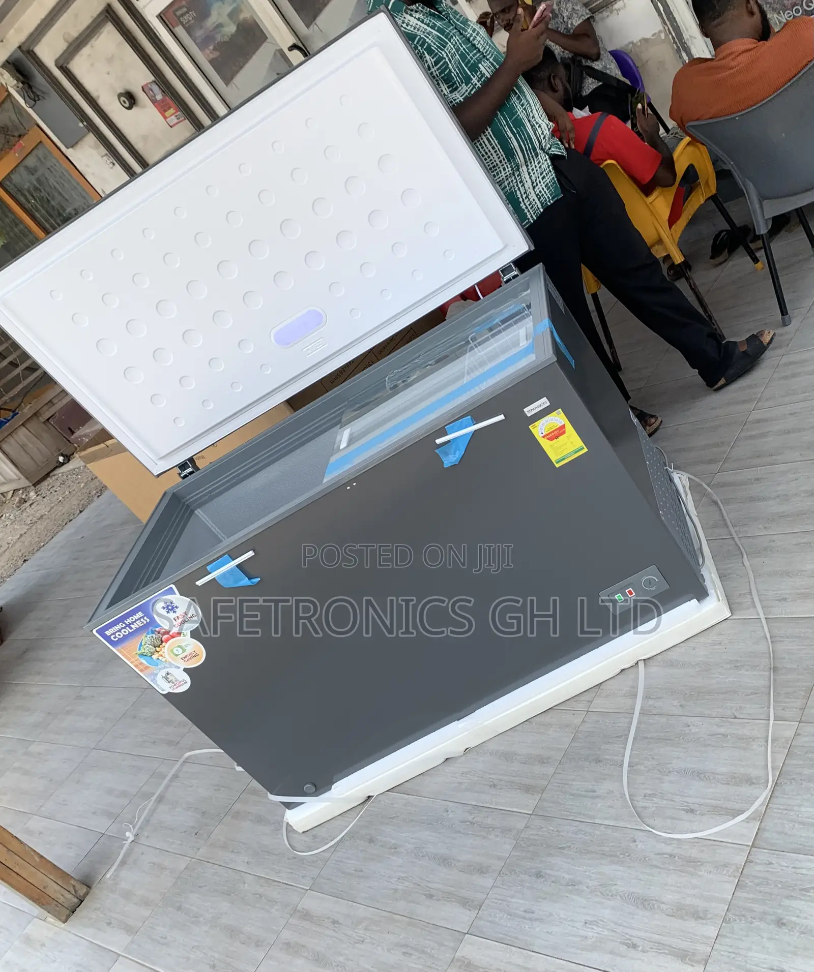 Lastest Grey Nasco 380Ltrs Chest Freezer SKU: NAS-420