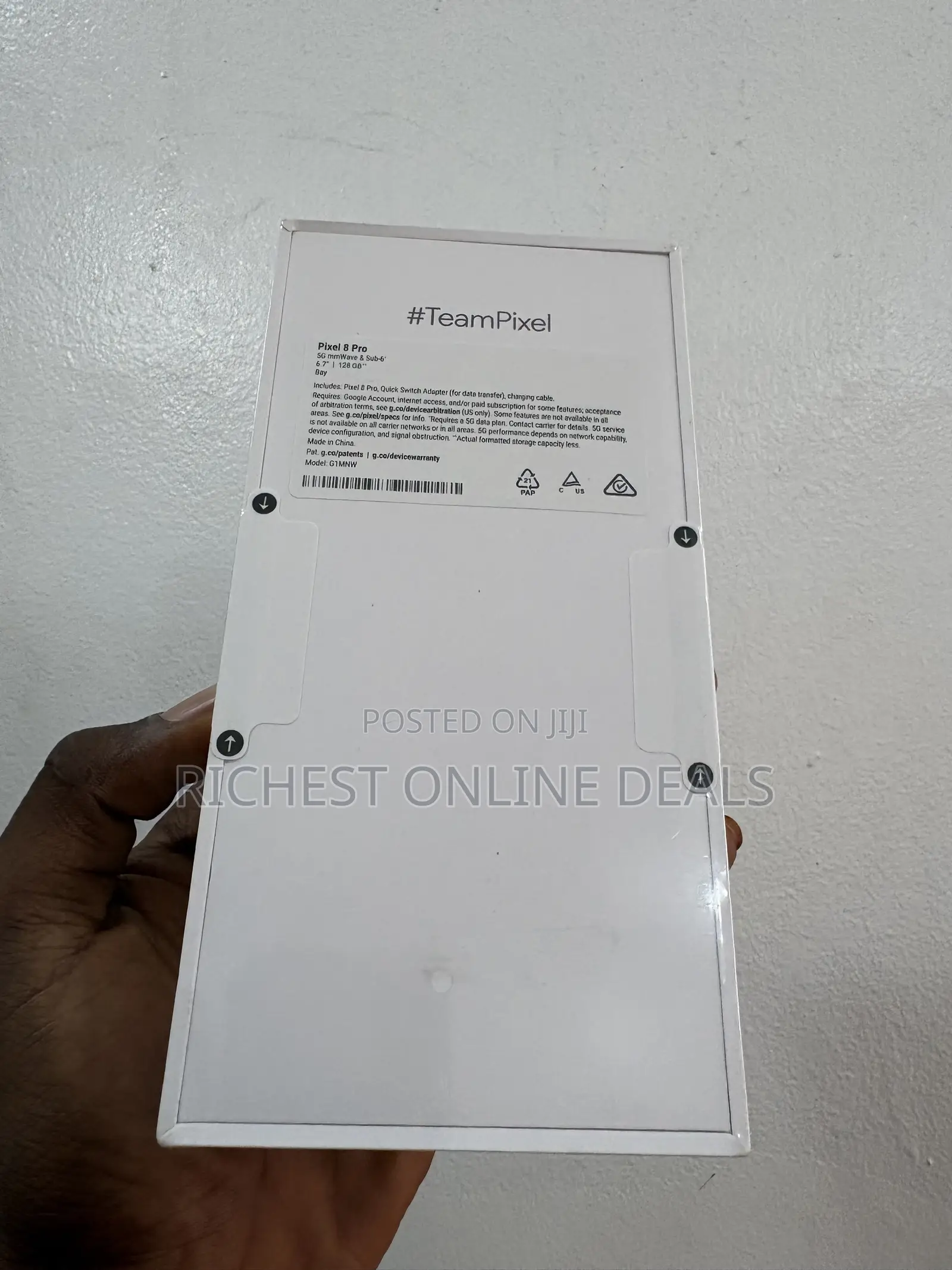 New Google Pixel 8 Pro 128 GB Blue