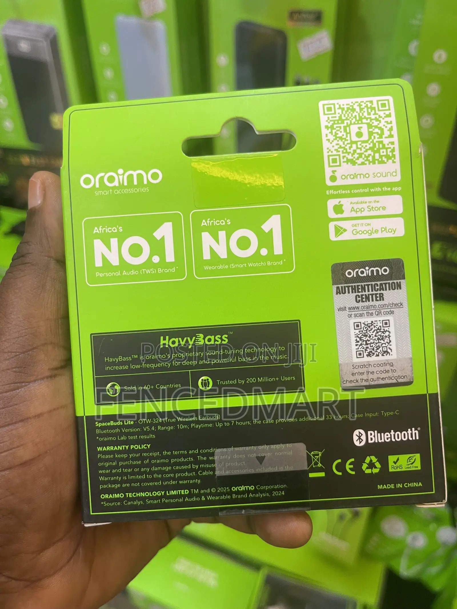 Oraimo SpaceBuds Lite True Wireless Earbuds