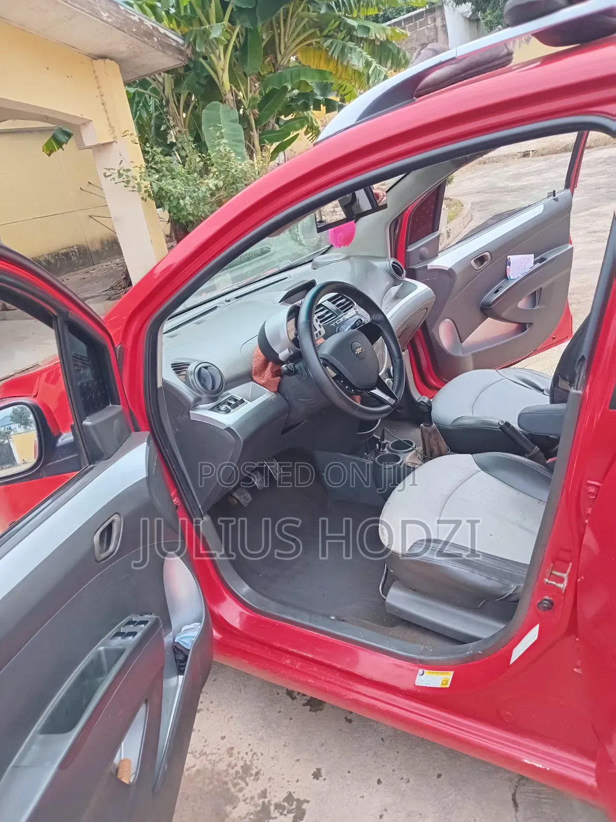 Chevrolet Spark 2012 Red