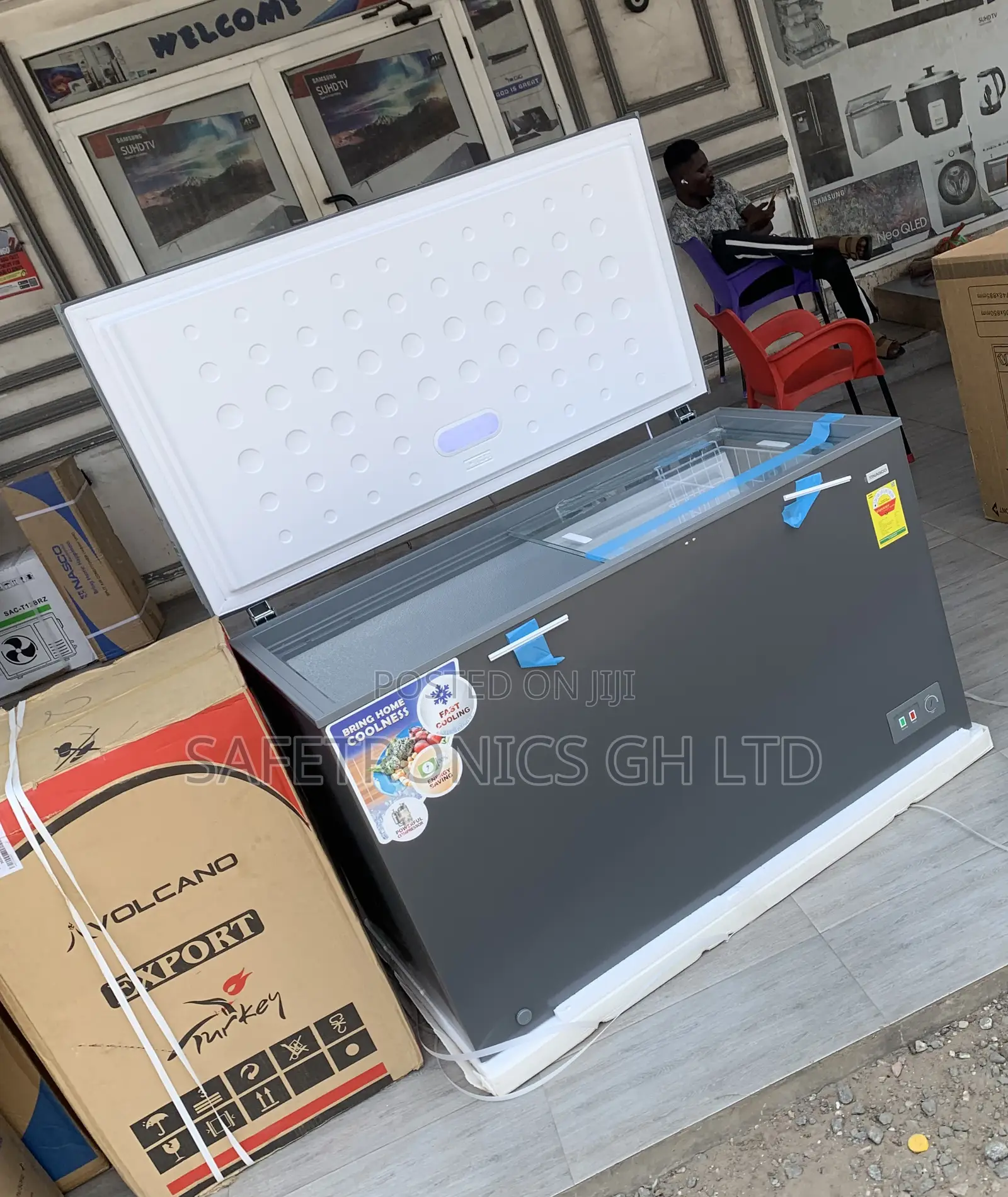 Correct Singledoor Nasco 380Ltrs Chest Freezer SKU: NAS-420