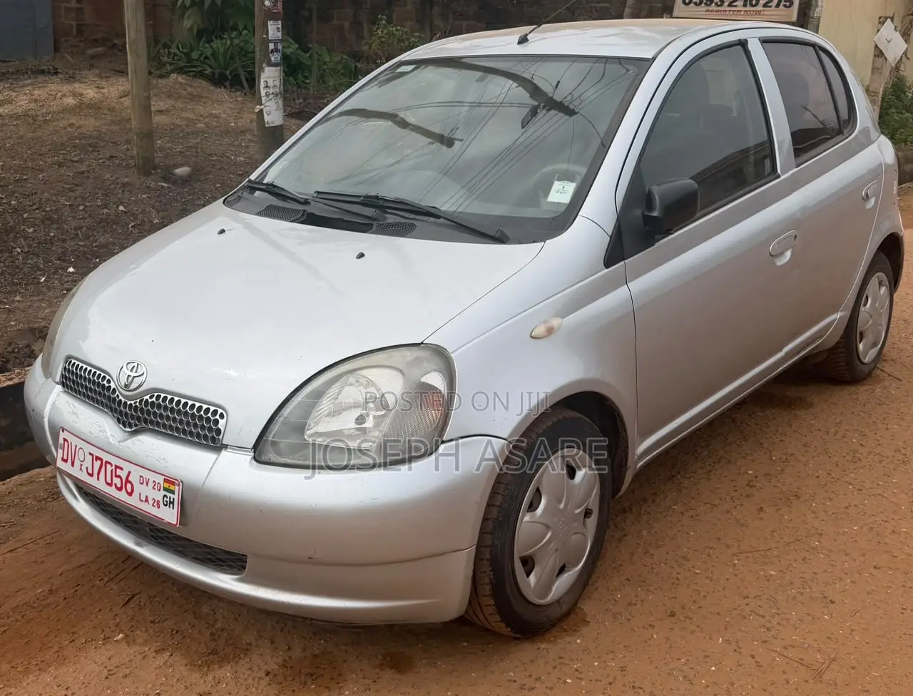 Toyota Yaris 2003 Silver