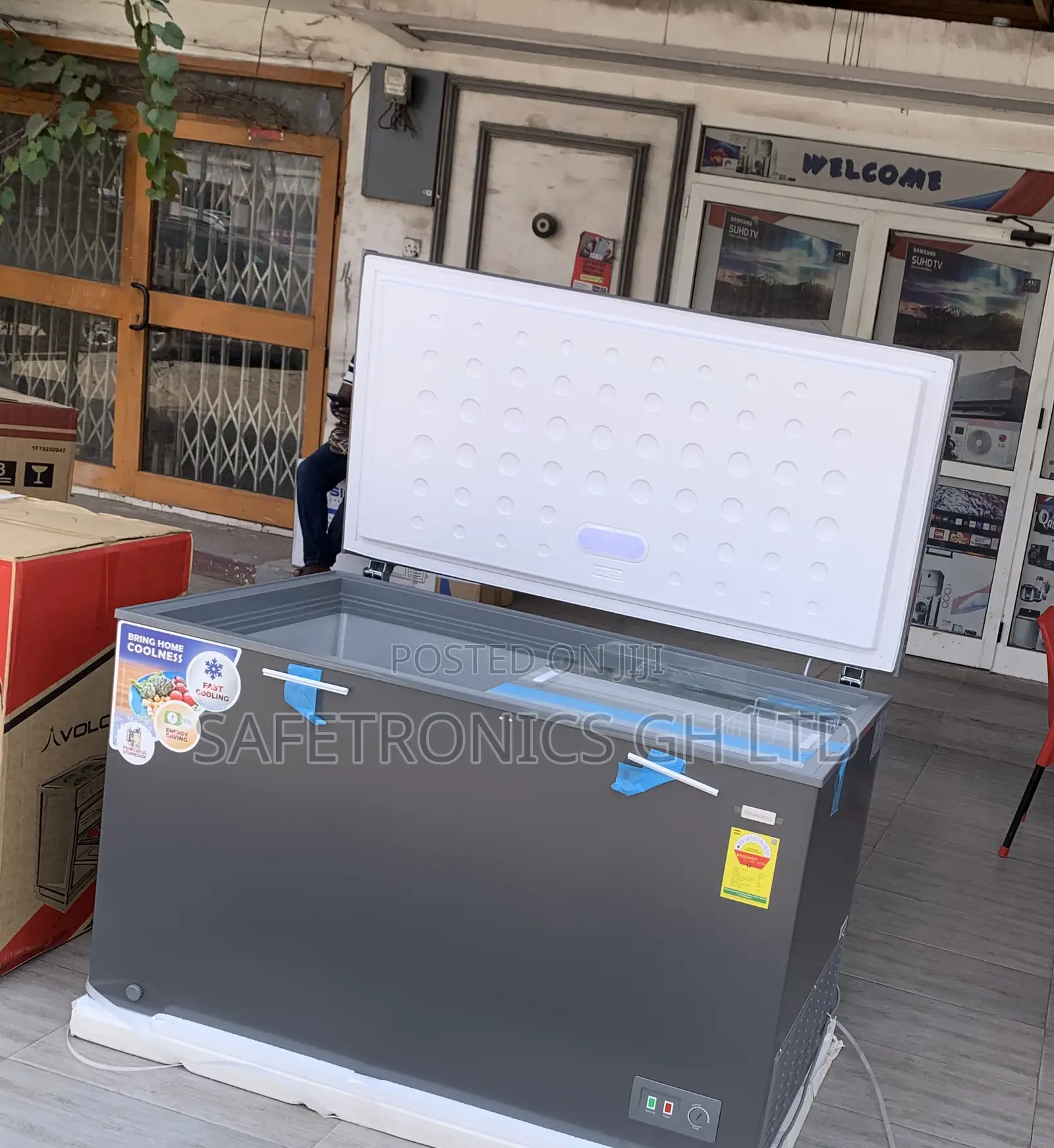 Super Sleek Singledoor Nasco 380Ltrs Chest Freezer SKU: NAS-420