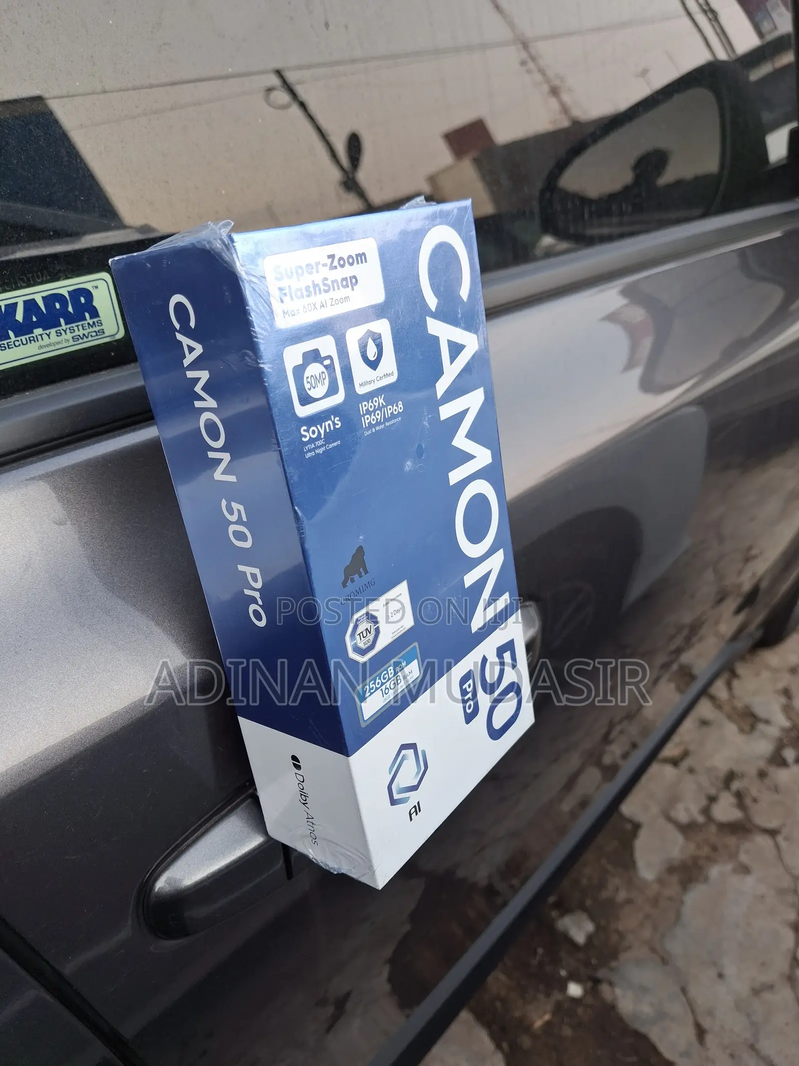 New Tecno Camon 50 Pro 256 GB Black