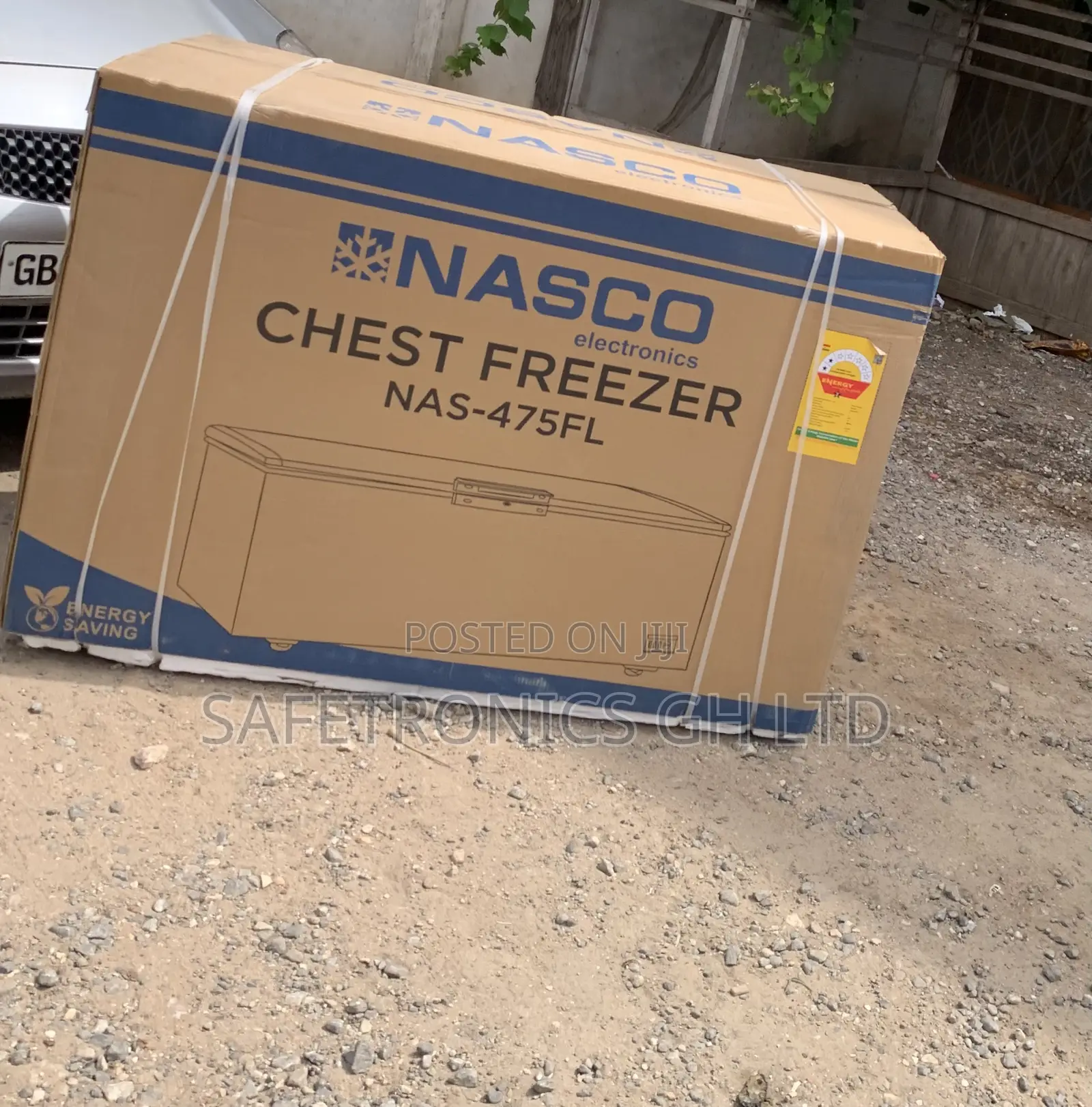 Top Class New Nasco 400 LTRS Chest Freezer – Black (NAS-475FL-B)