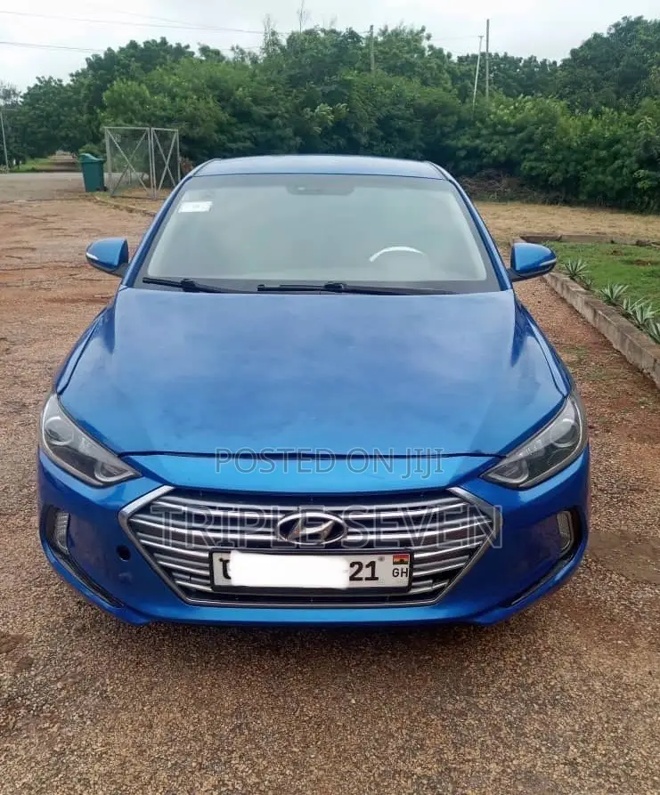 Hyundai Elantra 2017 Blue
