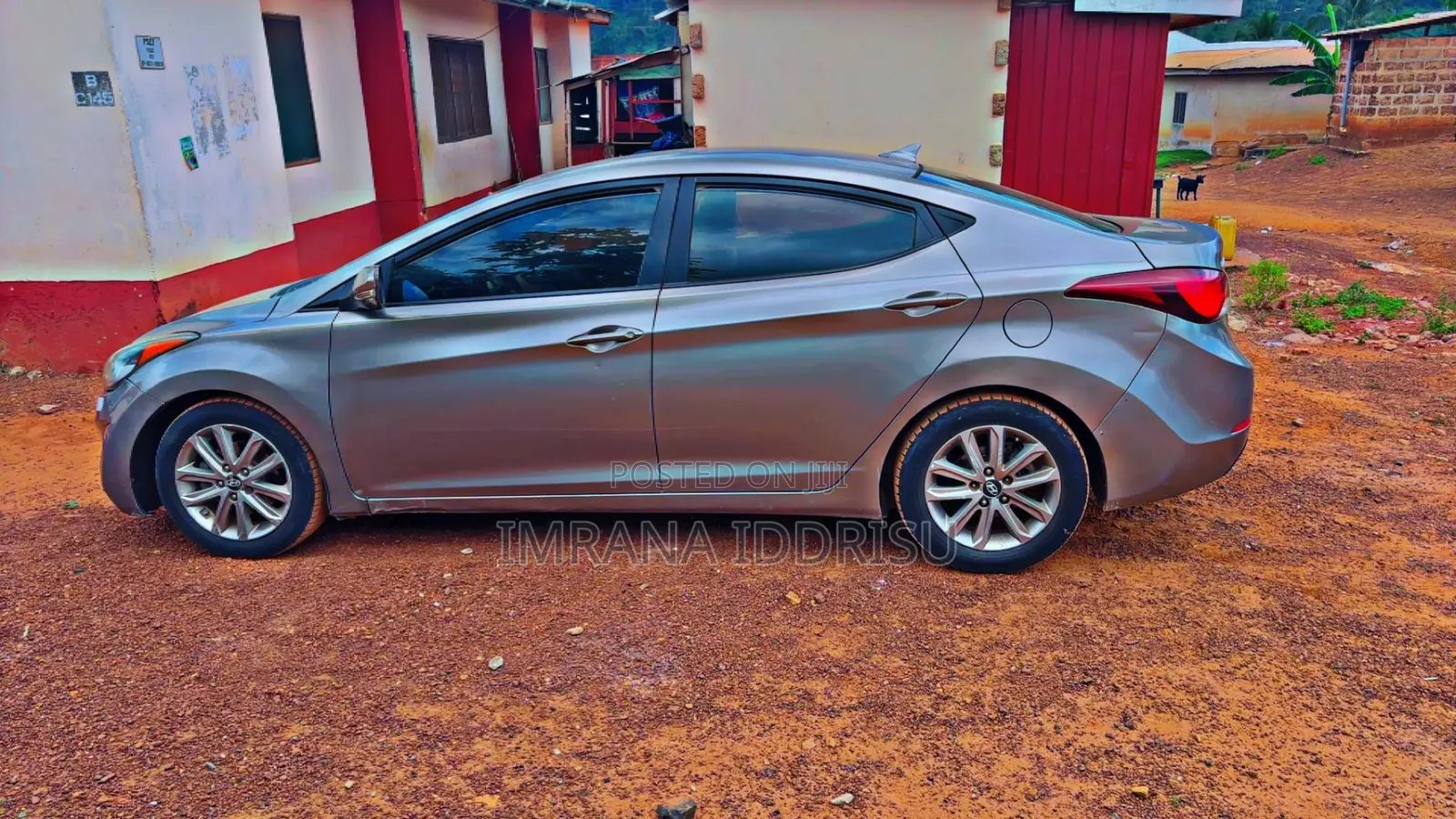 Hyundai Elantra Limited 4dr Sedan (1.8L 4cyl 6A) 2015 Gray