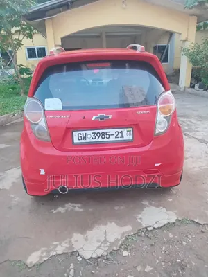 Chevrolet Spark 2012 Red
