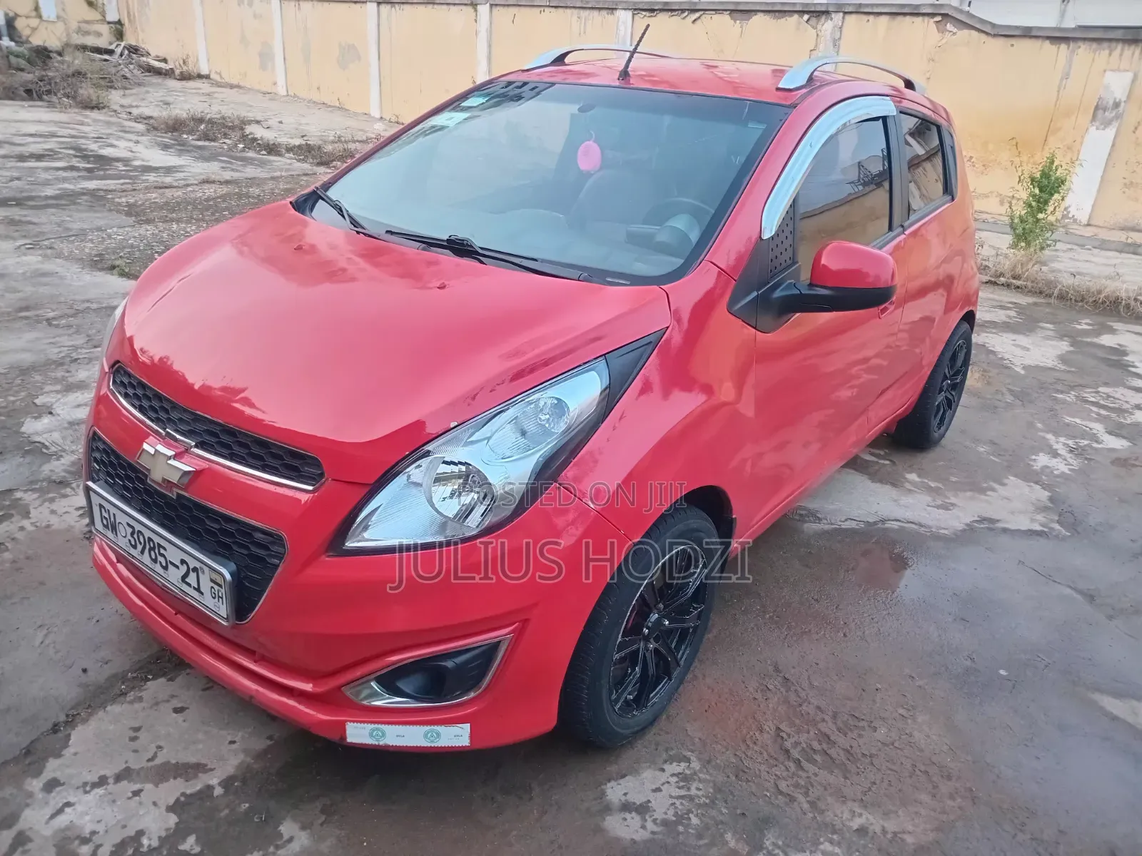 Chevrolet Spark 2012 Red