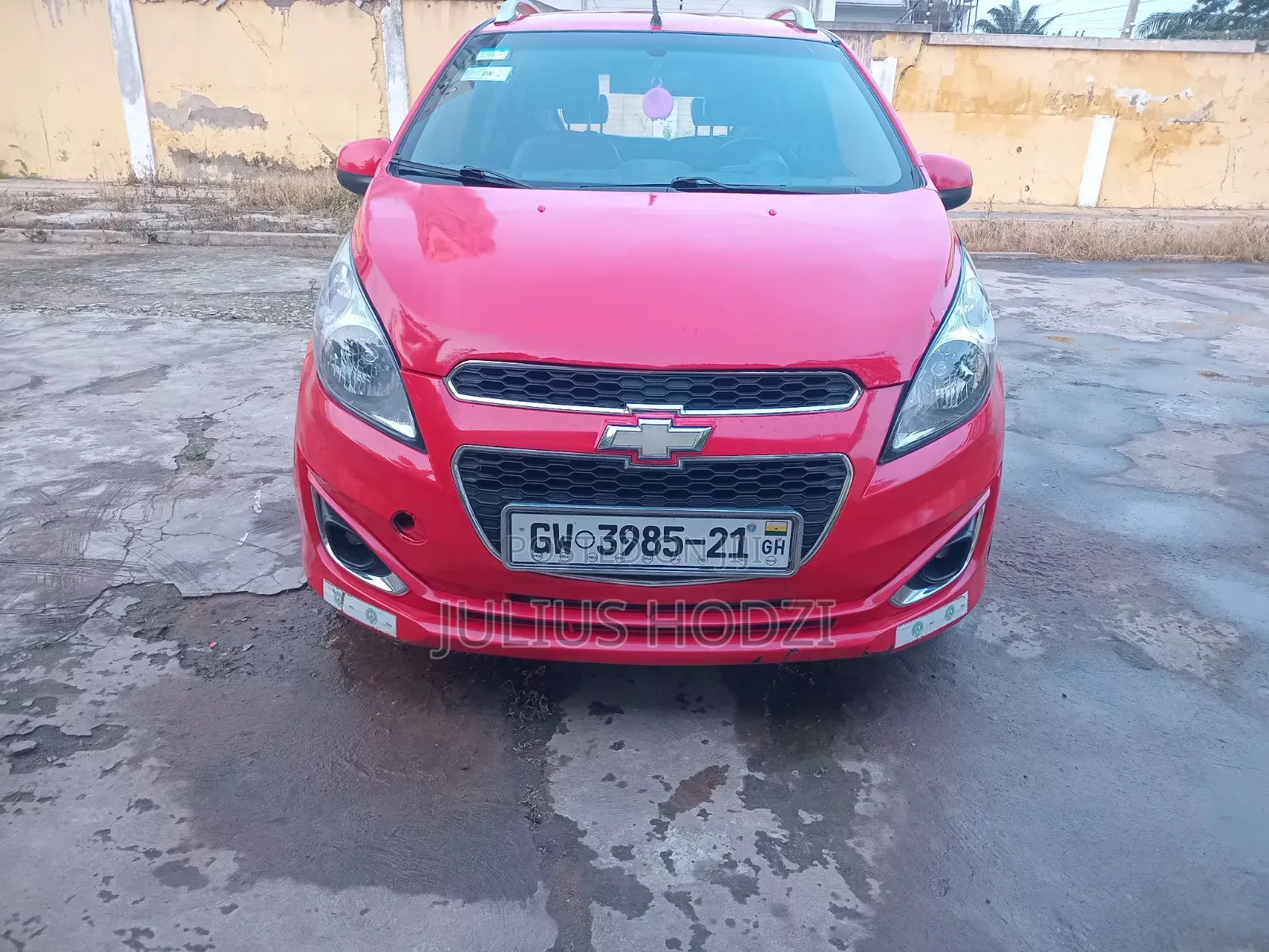 Chevrolet Spark 2012 Red
