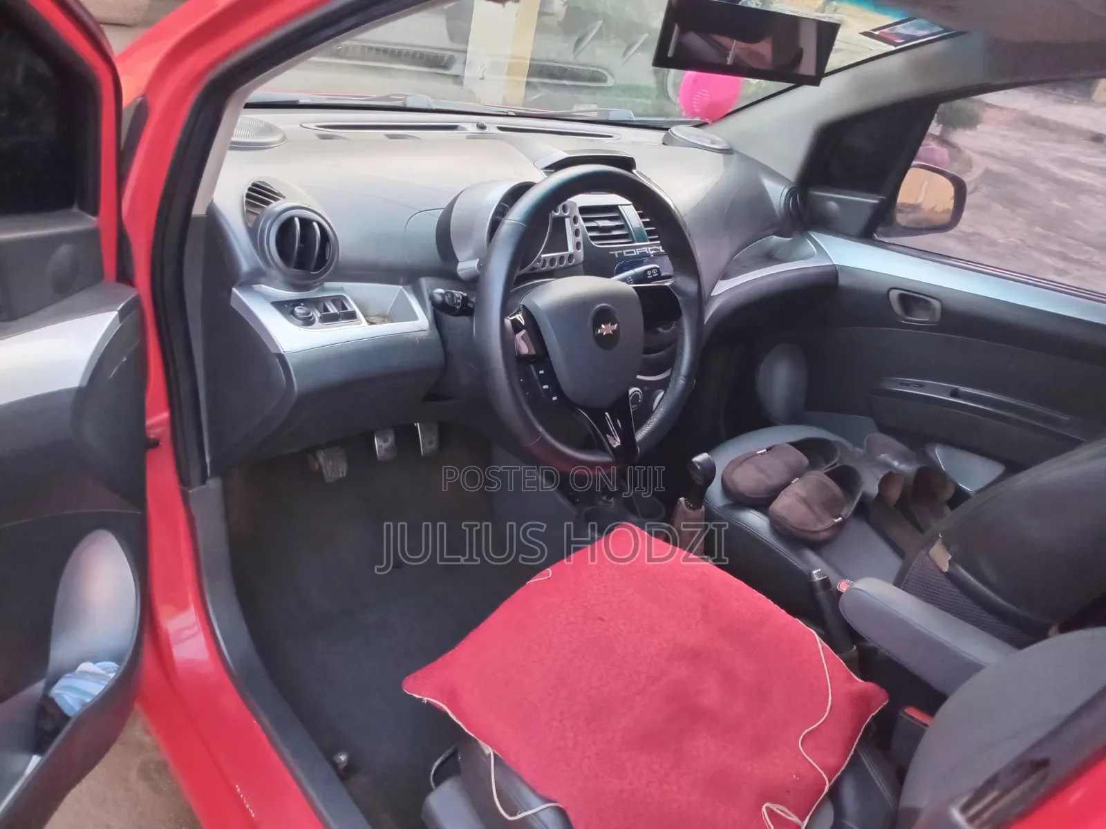 Chevrolet Spark 2012 Red
