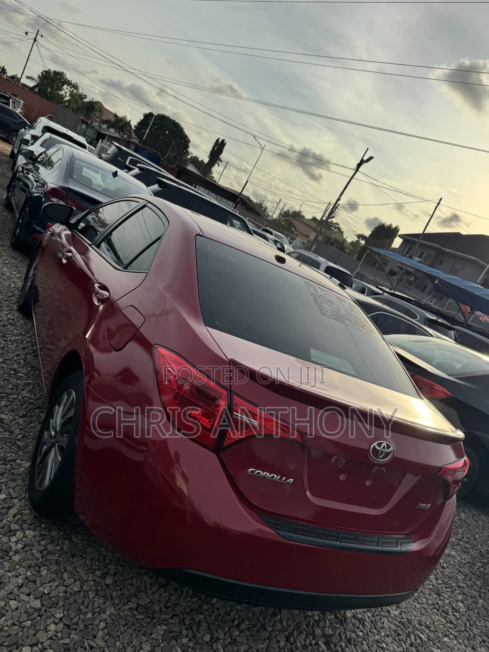 Toyota Corolla 2017 Red