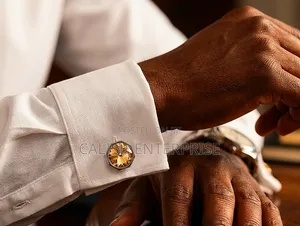 Luxury Crystal Cufflinks for Men | Wedding | Business