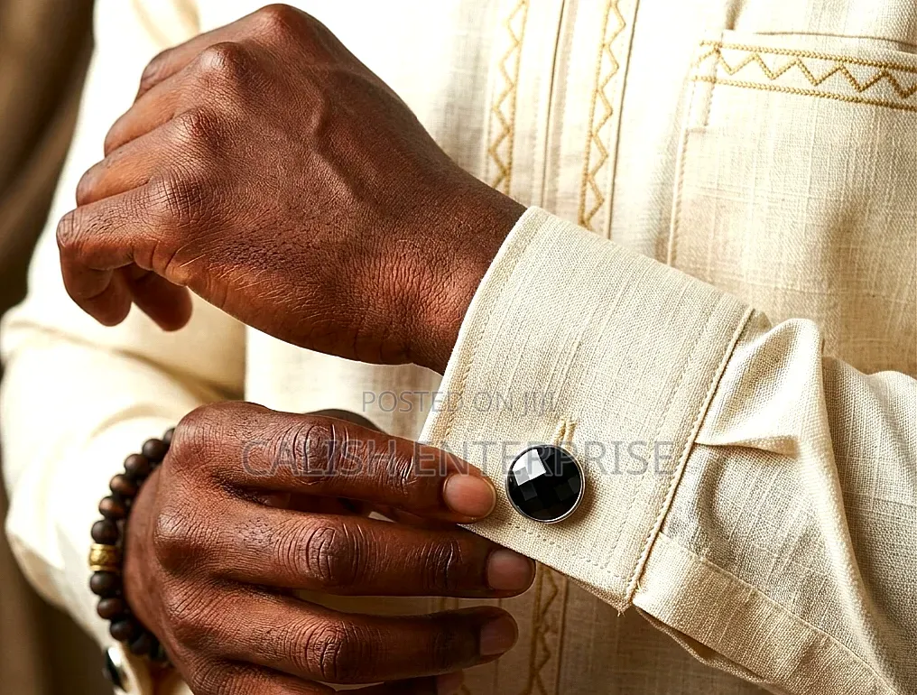 Luxury Crystal Cufflinks for Men | Wedding | Business