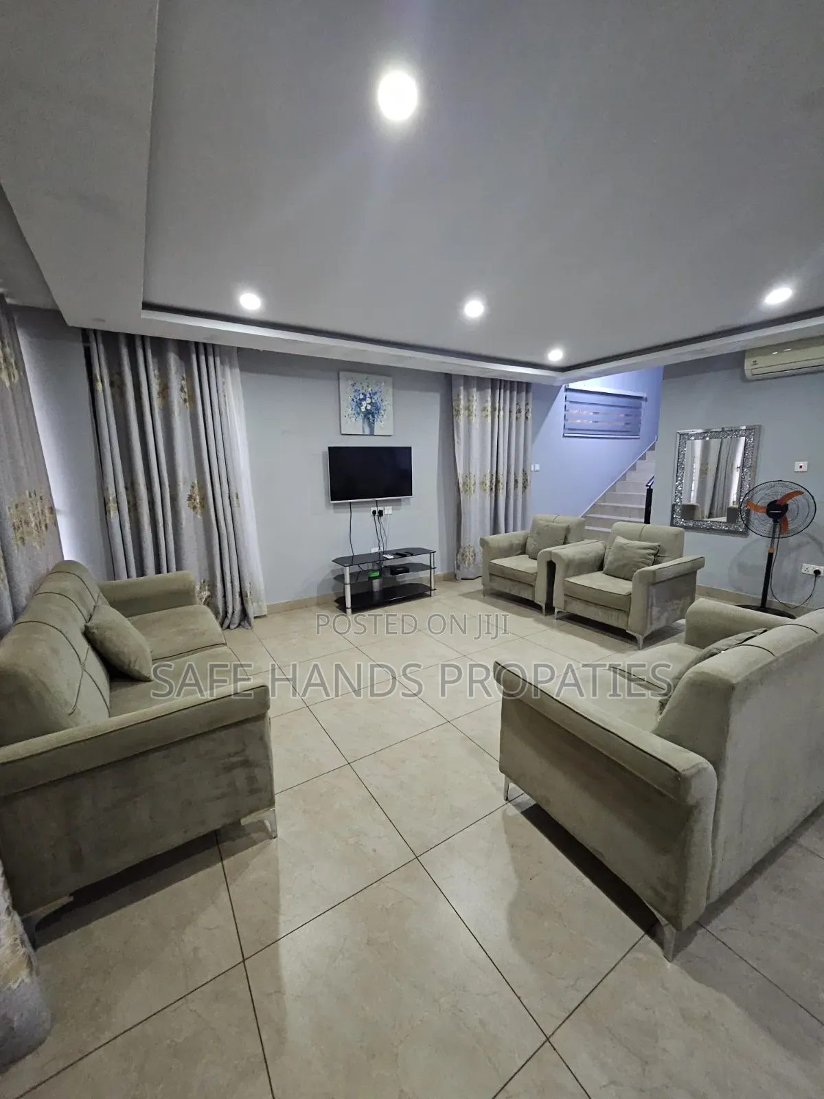 Furnished 4bdrm Mansion in Accra Metropolitan for rent