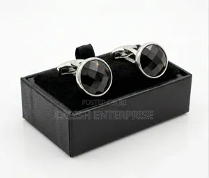 Luxury Crystal Cufflinks for Men | Wedding | Business