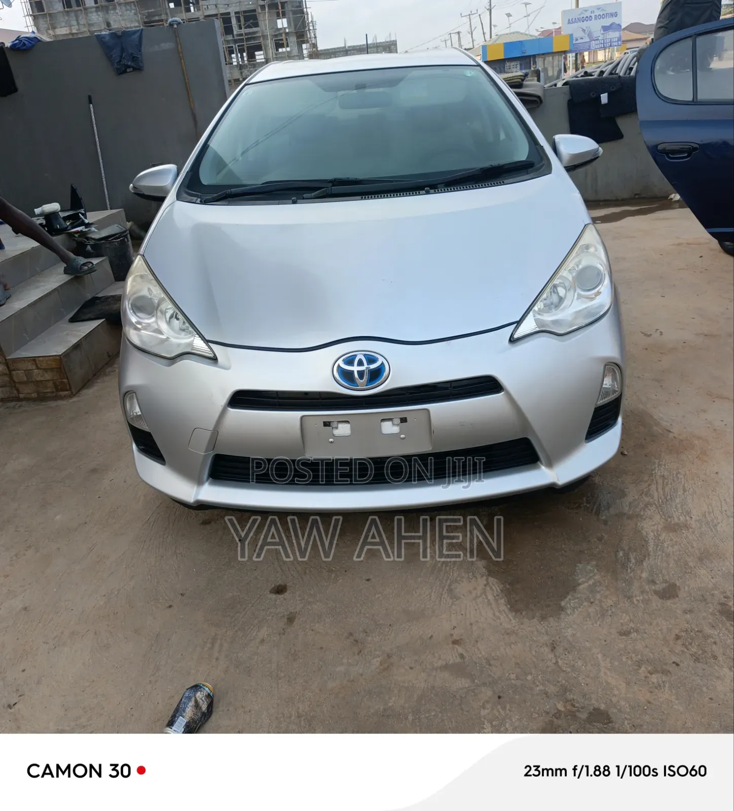 Toyota Aqua 2014 Silver