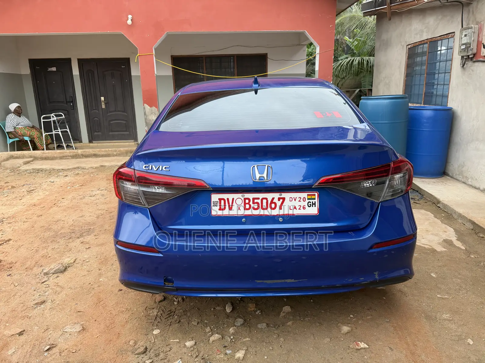 Honda Civic EX 2022 Blue