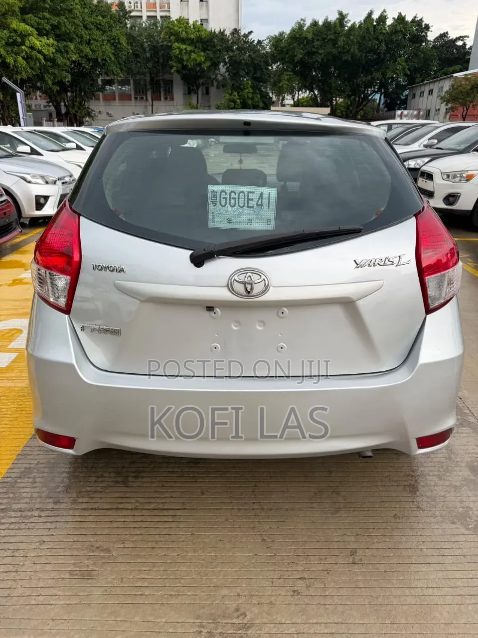 Toyota Yaris 2016 Silver