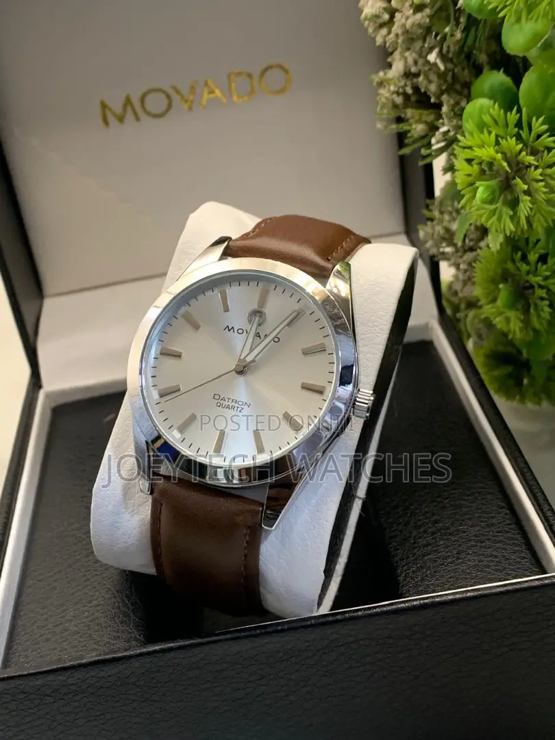 Movado Leather Watch