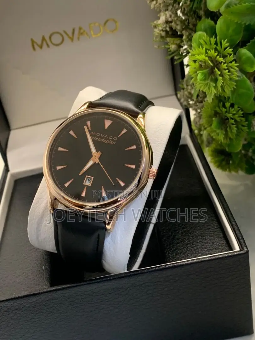 Movado Leather Watch