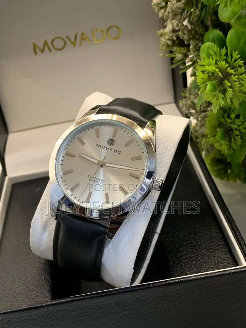 Movado Leather Watch